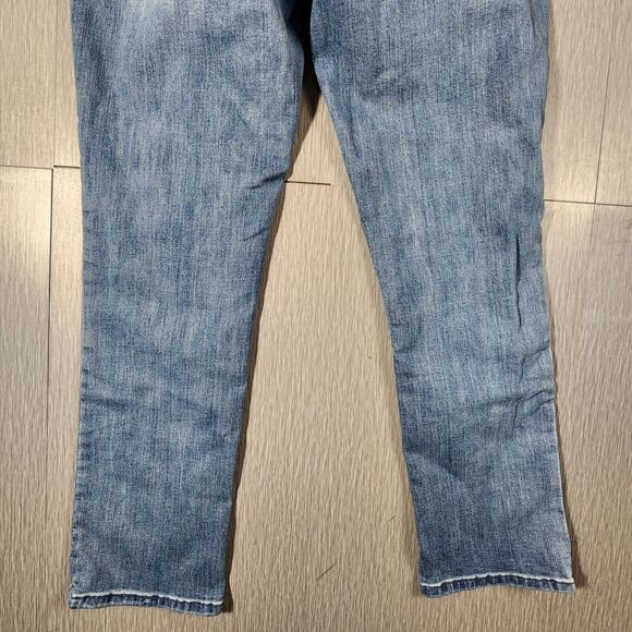 Democracy Jeans Womens 10 Blue Straight Ab Solution Stretch Medium Denim - Picture 7 of 12